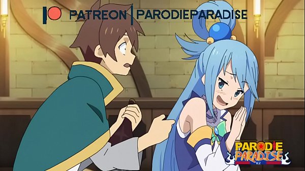 Aqua pays for her liquor hentai