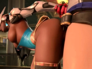 Naughty Babes with Huge Nice Asses Hentai Collection of 2019