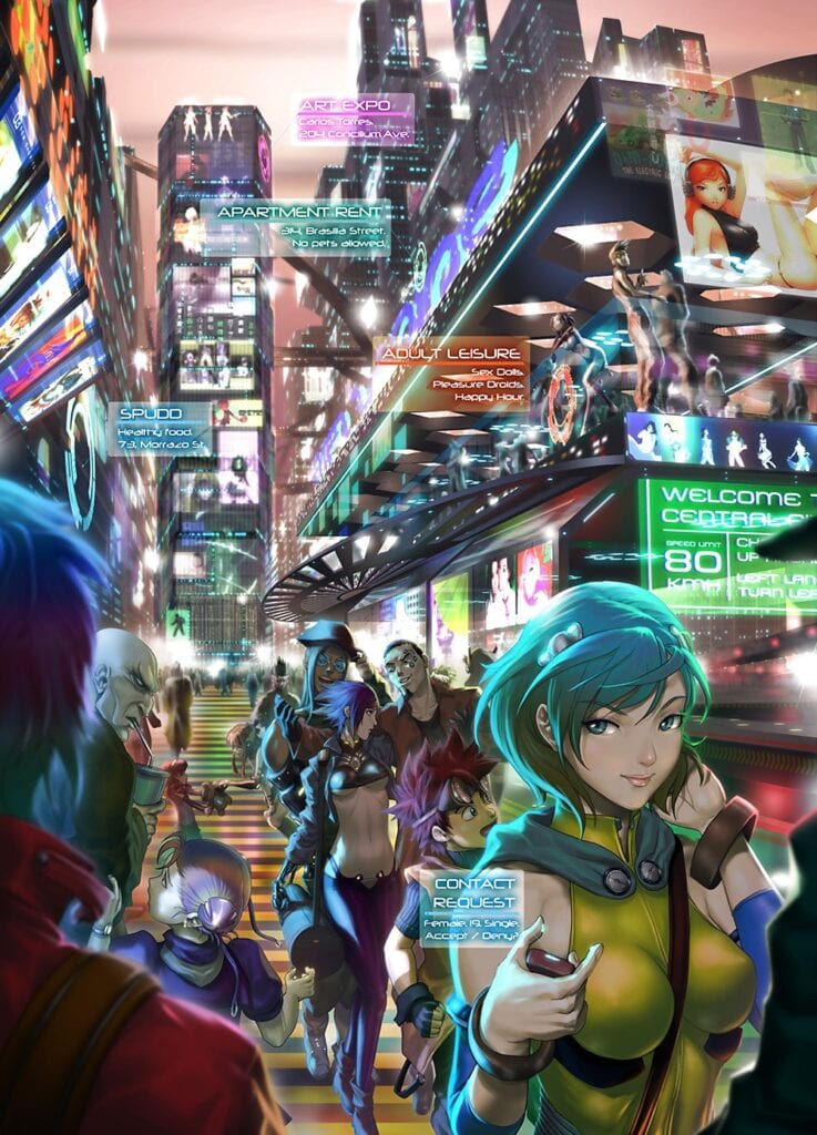 Hentai Cyberpunk style at hentanime.net 73