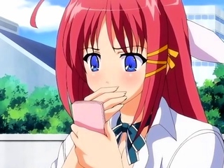 Huge tits hot hentai school girl is sucking her teacher’s cock