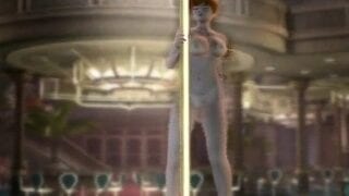 Beautiful poledance babe