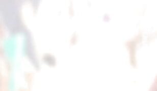 Busty 3D hentai lesbians kiss