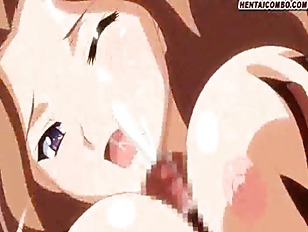 Hentai nun gets mouth fucked by monster and gets extreme cumload