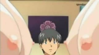 Un jeune baise avec sa copine aux gros oppais