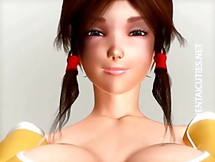 Redhead 3D hentai hoe gives oral sex