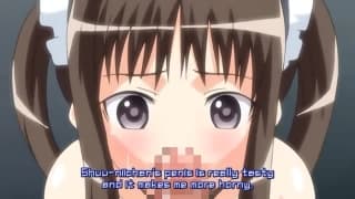 Une fille avec de gros oppais pour une belle bite !