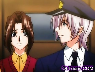 Sexy strangers on a train