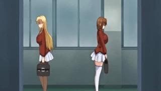 Une étudiante japonaise hentai et ses gros nichons à bander