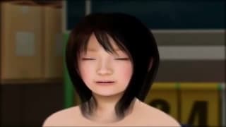 Elle se masturbe devant son copain de classe