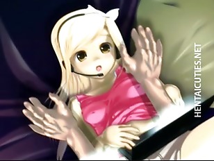 blonde 3D hentai hoe gets nailed