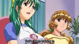 A scene of penetration with tentacles