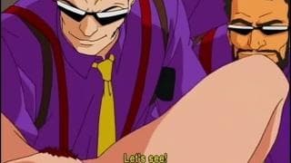 Fucking a busty hentai