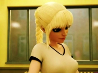 Shemale Horsse Cock Fucks Busty MILF Teacher at School