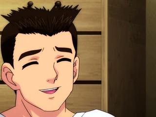 Double MILF blowjob for photographer