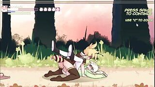 Max The Elf v0.4 Femboy Hentai game PornPlay Ep.5 femboy turned into a girl and fucked by 2 futanari