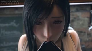 Cloud Strife and Tifa Lockhart in Heaven