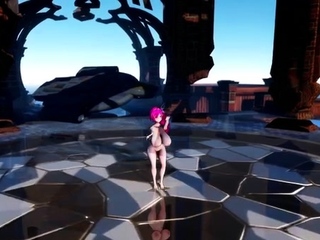 NewChans Dance to Jenova… Hentai Style