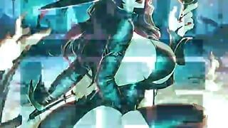 Ai Anime Witcher girl
