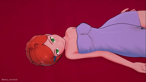 Gwen (adult version) only wearing a towel having sex