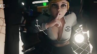 FNAF Security Breach Vanessa Sucked and Fucked in a Office at a Freddy Fazbear Mega Pizzaplex