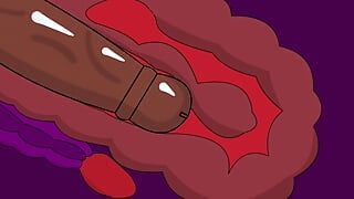 Anal Ejaculation (Animation)