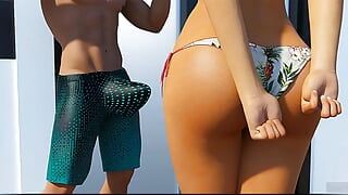 Flirty F (Oppai Comics) – PART 8 – Girls In Bikinis By MissKitty2K